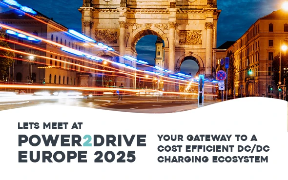 Discover Udenco’s cutting-edge e-mobility solutions at Power2Drive Europe 2025 in Munich